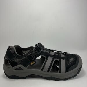 Teva Opium 2 Active Sandals Mens Size 13 Gray Black Waterproof Fisherman Water